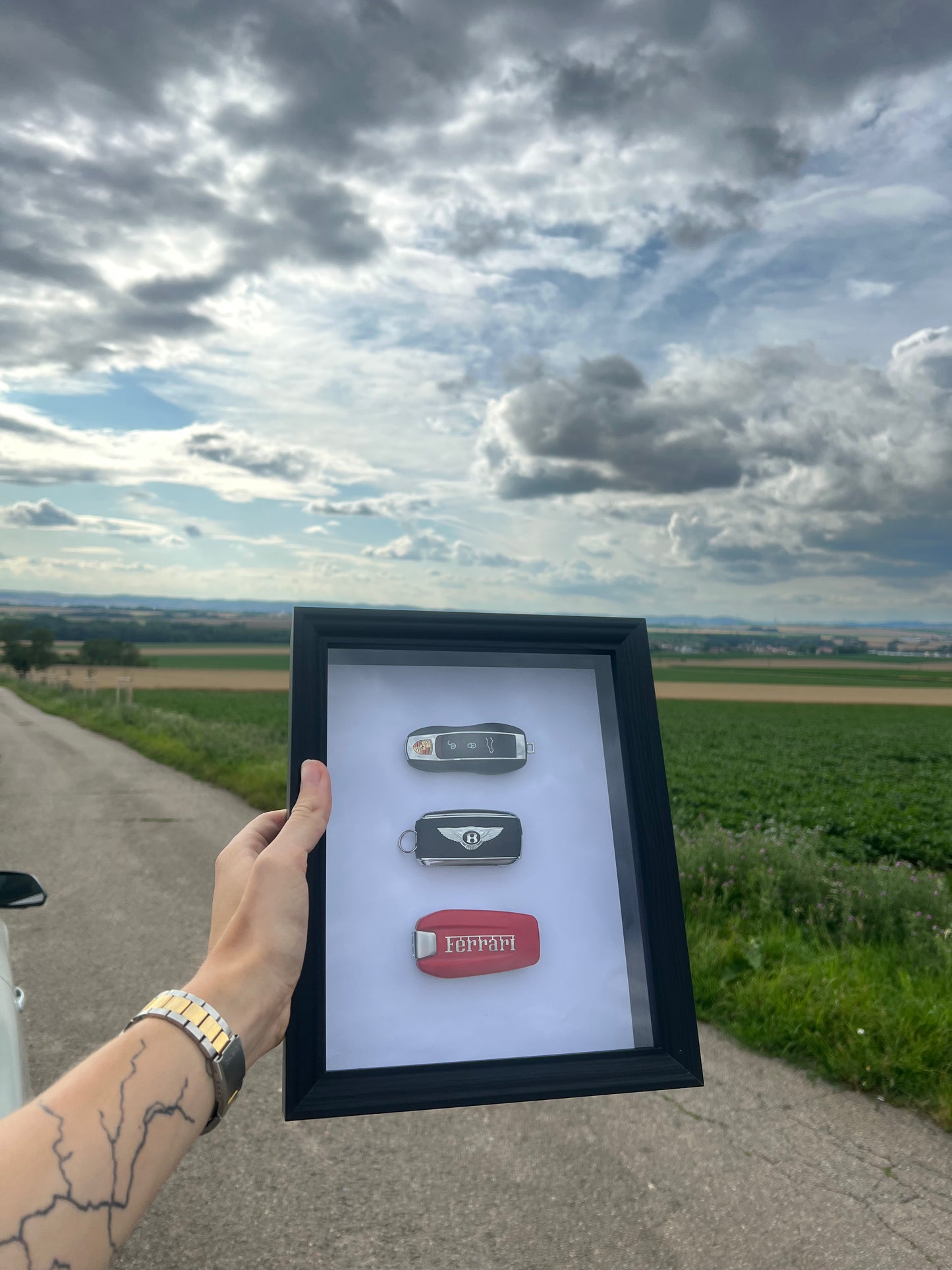 Custom Car Key Frame 20x25cm
