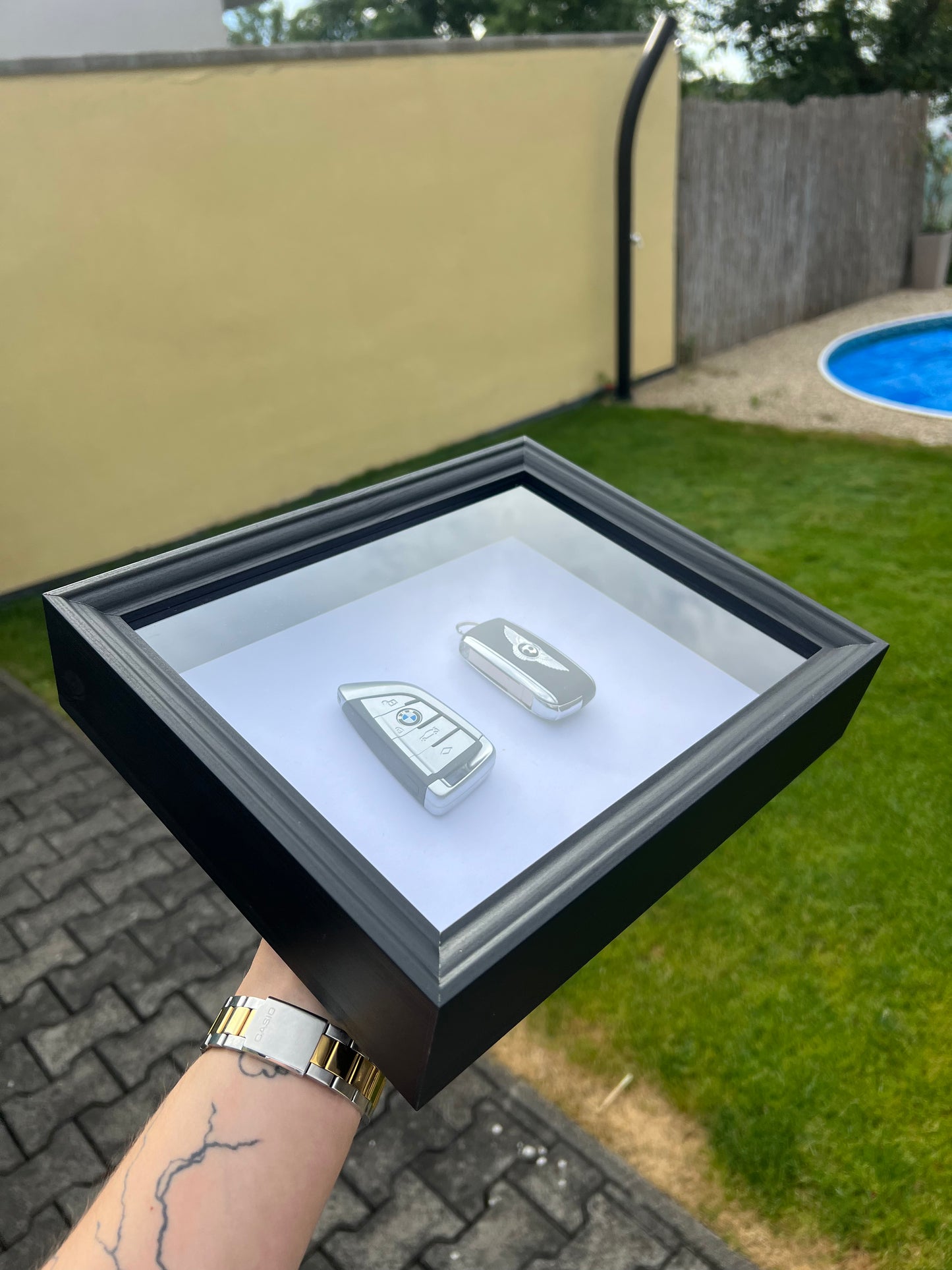 Custom Car Key Frame 20x25cm