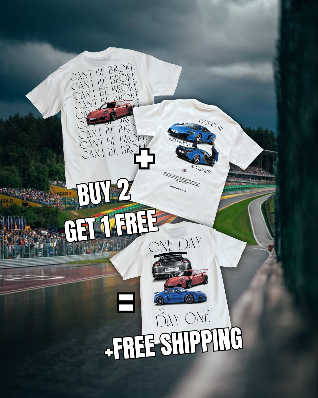 BUY 2 GET 1 FREE