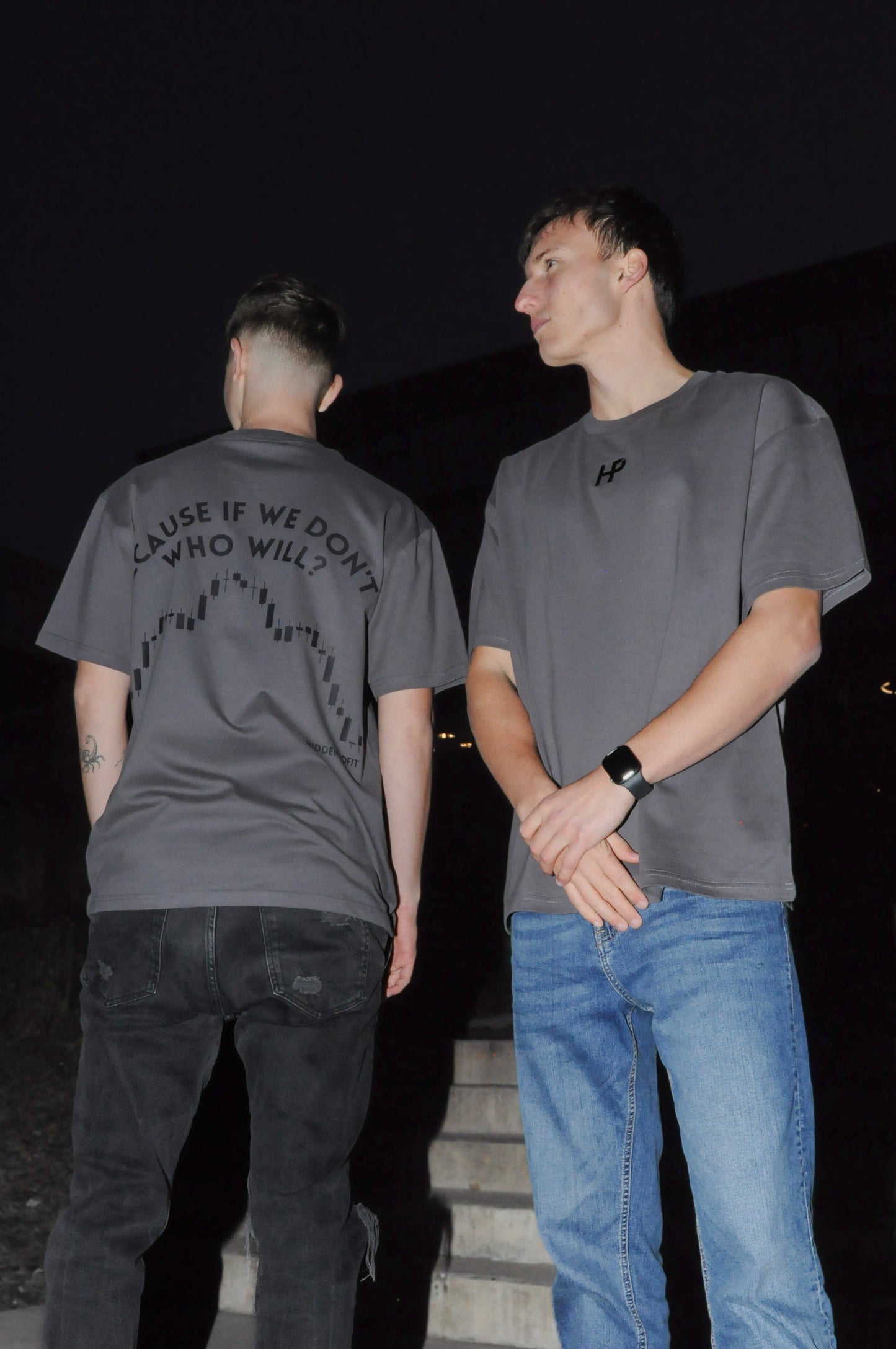 HiddenProfit Oversized Short Sleeve Tee - WHO WILL?