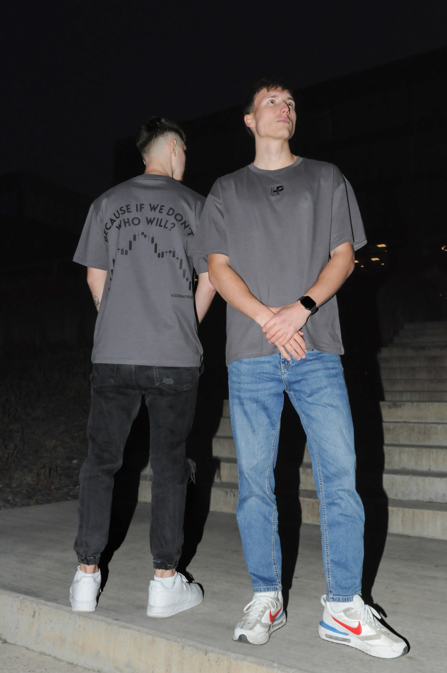 HiddenProfit Oversized Short Sleeve Tee - WHO WILL?